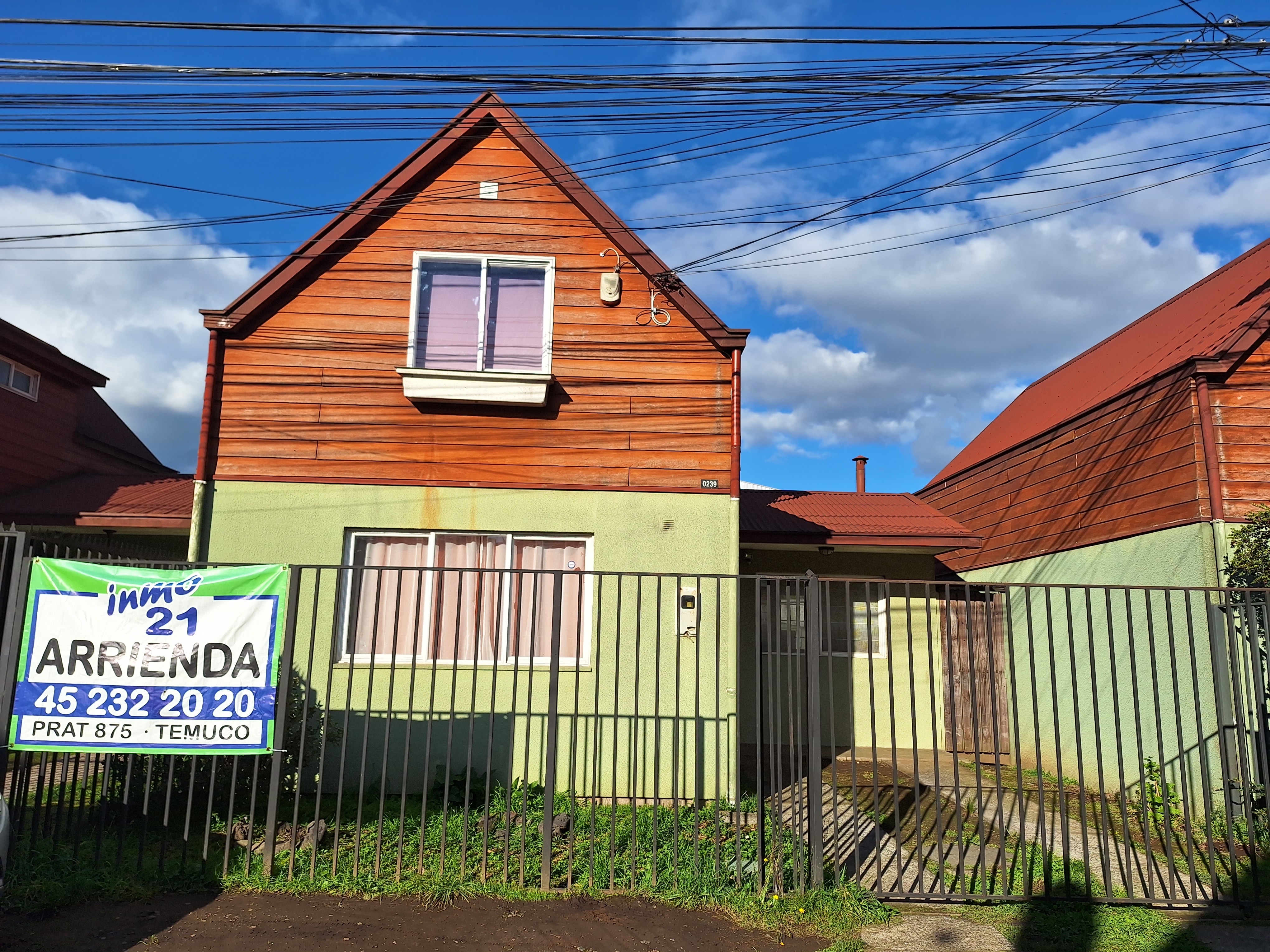 Arriendo Casa en Villa Las Tórtolas Temuco – 7560