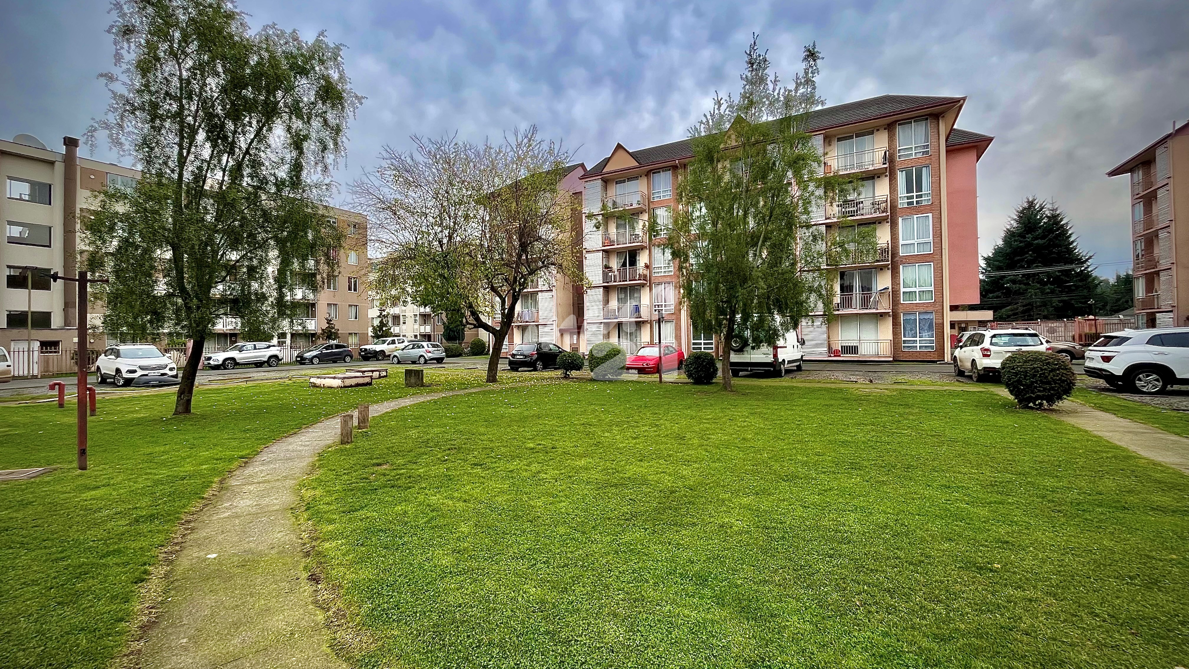 Departamento en venta las quilas costado Oulet patio Temuco -8979