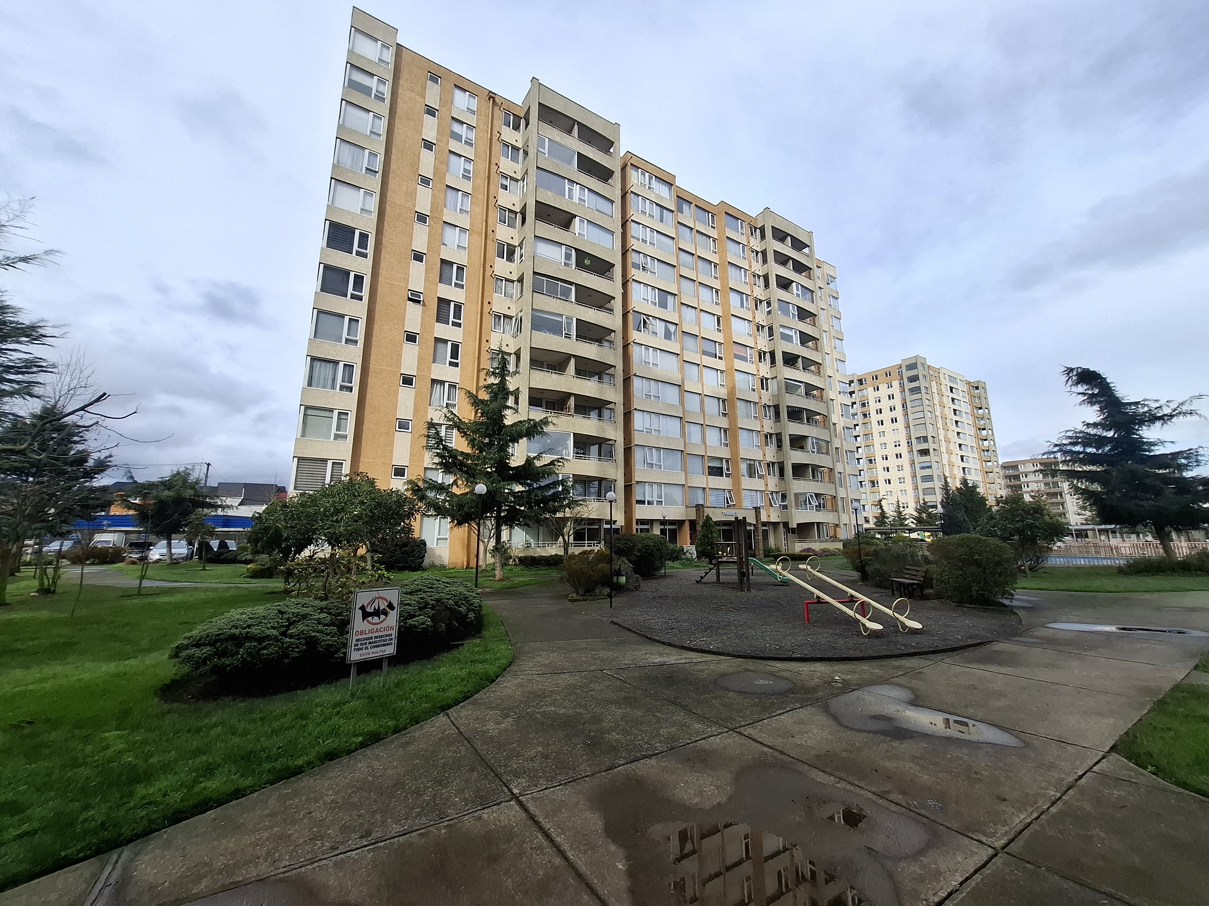 Arriendo Amplio Departamento en condominio Los Conquistadores Temuco – 9769