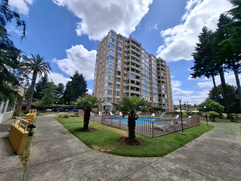 VENDO Departamento con Hermosa Vista Condominio Los Conquistadores Temuco - 7576